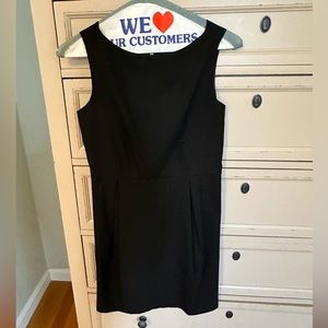 Gap A line black dress. Excellent condition!